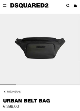 Riñonera DSQUARED2 Negra