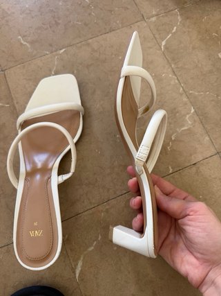 Sandalias mujer verano blancas