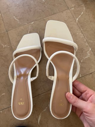 Sandalias mujer verano blancas