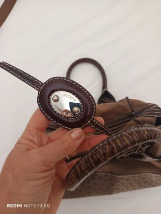 Bolso Adolfo Domínguez  Marrón