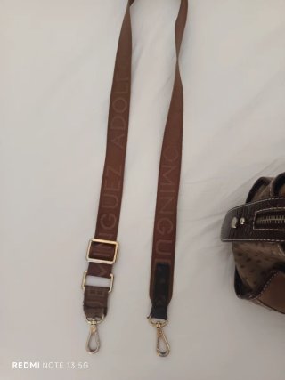 Bolso Adolfo Domínguez  Marrón