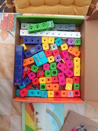 Juego MathLink Cubes Numberblocks 1-10