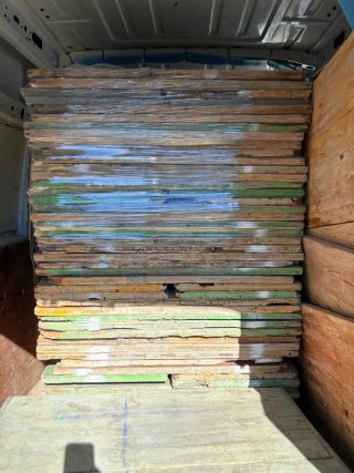 Tableros tricapa madera