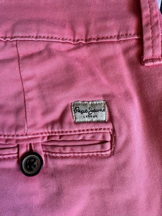 Pantalón corto Pepe Jeans London rosa salmón