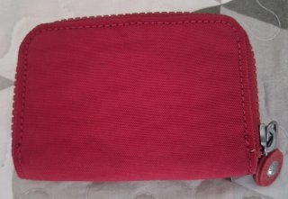 Cartera Kipling Roja Pequeña Cash Buddy