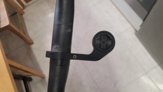 Manillar Gravel Doble Altura Negro