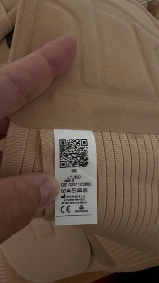 Faja Sacrolumbar Orliman LT300