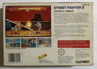 STREET FIGHTER II SNES PAL ESP