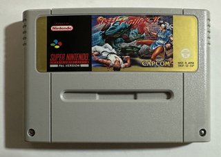 STREET FIGHTER II SNES PAL ESP