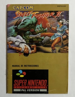 STREET FIGHTER II SNES PAL ESP