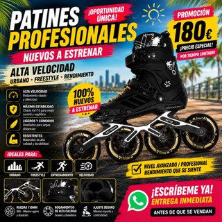 Patines en línea profesionales 110mm