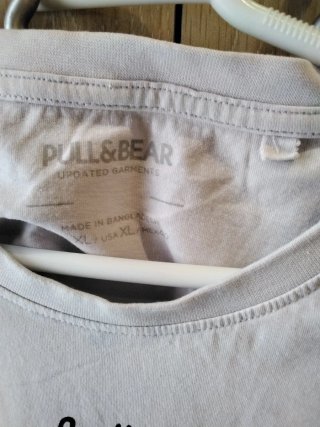 Camiseta Pull&Bear Estampada
