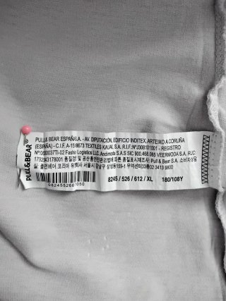 Camiseta Pull&Bear Estampada