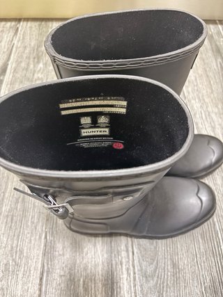 Botas de agua Hunter negras