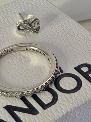 Conjunto Pandora Infinito Plata
