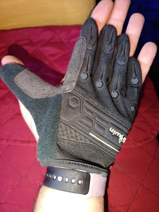 Guantes Bici Niños B'Twin Negros