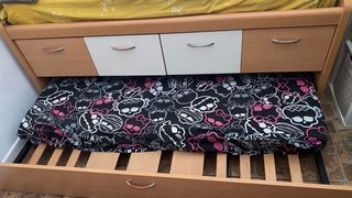 Cama nido juvenil madera maciza
