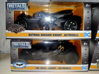 Modellini di auto di Batman Jada