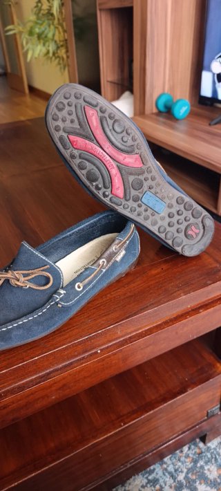 Mocasines Callaghan Azul Talla 43
