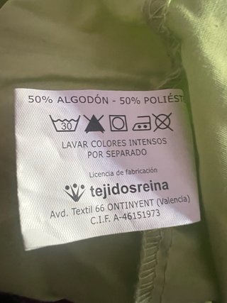 Lote de sábanas de tela