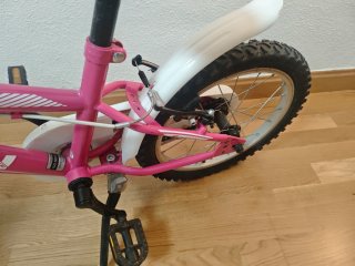 Bicicleta Infantil Neón 16 Rosa