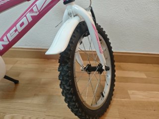 Bicicleta Infantil Neón 16 Rosa