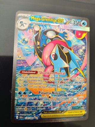 Carta Pokémon Mega-Greninja EX 116/086