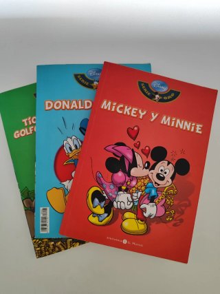 Lote 3 primeros números Disney Serie Oro