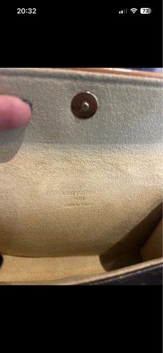 Pochette Louis Vuitton Marrone