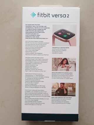Fitbit Versa 2 Smartwatch rosa