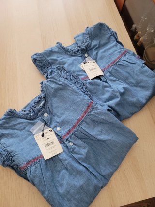 Vestido vaquero Gocco niña talla 7-8 años