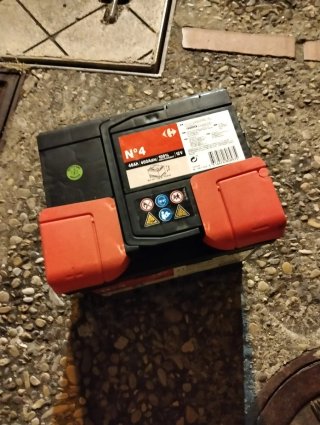 Batería Coche 45Ah 400A(EN) 12V
