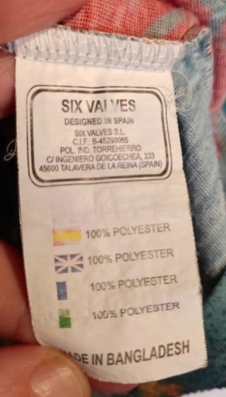 Camiseta Six Valves Estampada Talla XXL