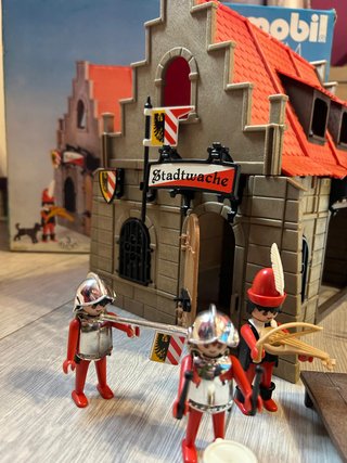 Playmobil 3444 Corpo di guardia -Versione 1 (1977)