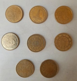 97 monete Euro Diverse
