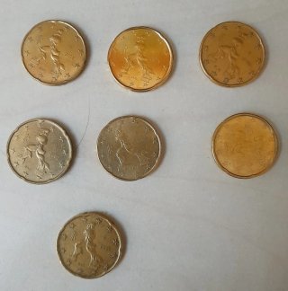 97 monete Euro Diverse