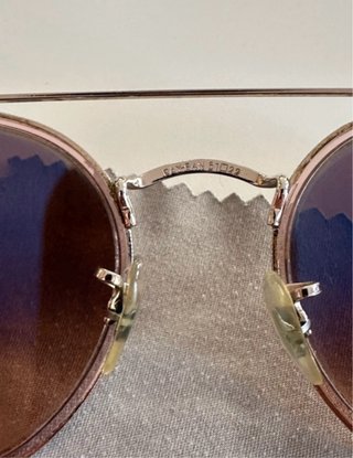 Óculos de Sol Ray-Ban Redondo Rosa/Castanho