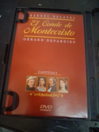 El Conde de Montecristo DVD Gérard Depardieu