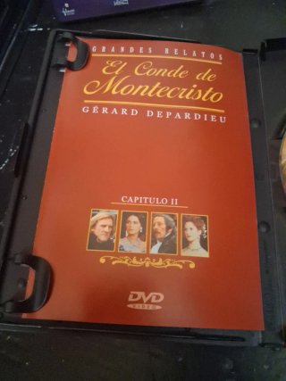 El Conde de Montecristo DVD Gérard Depardieu