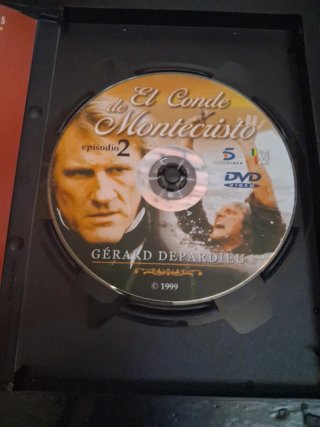 El Conde de Montecristo DVD Gérard Depardieu