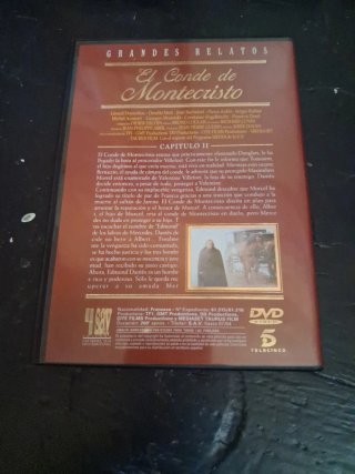 El Conde de Montecristo DVD Gérard Depardieu