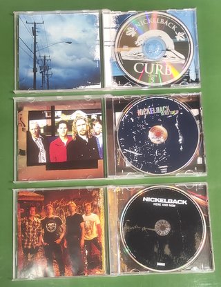Nichelback - Lote 3 CDs