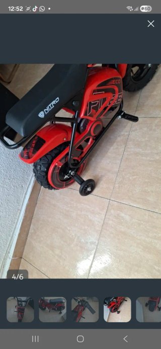 Moto Eléctrica Infantil Nitro Flee
