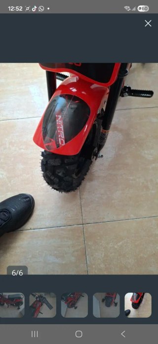 Moto Eléctrica Infantil Nitro Flee