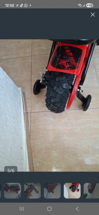 Moto Eléctrica Infantil Nitro Flee