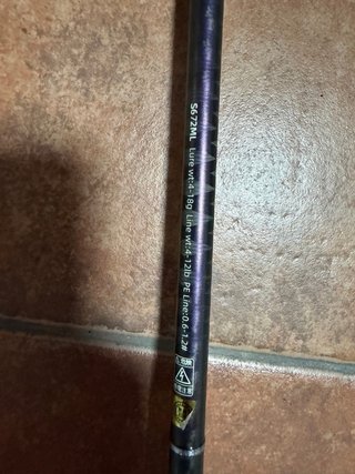 Caña Spinning PureLure AcuTeViolet S672ML-RF