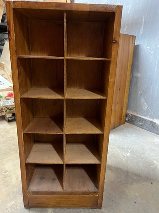Dos Muebles Estantería Madera Multiusos