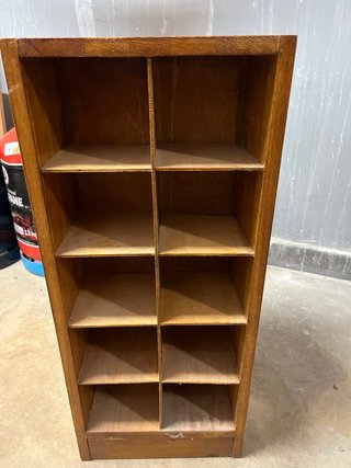 Dos Muebles Estantería Madera Multiusos