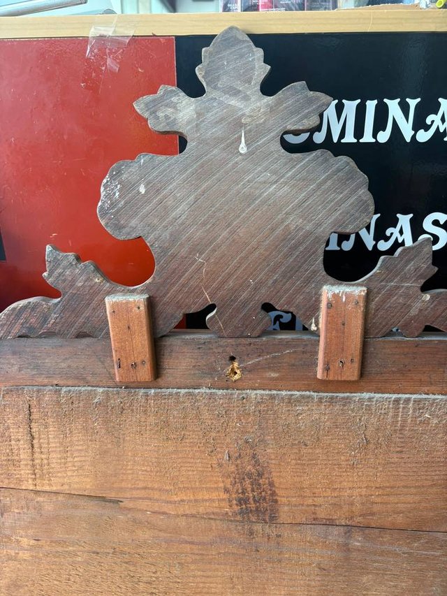 ESPEJO CENTENARIO DE MADERA