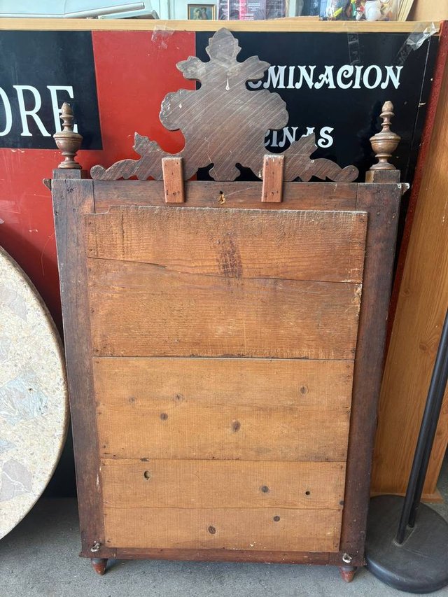 ESPEJO CENTENARIO DE MADERA